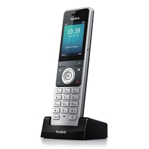 Yealink W56H DECT-telefonlur Namn och identifiering av den som ringer Svart