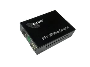ALLNET 134409 konwerter sieciowy 1000 Mbit/s Multifunction, Single, Black