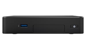 Intel NUC 8 Rugged Intel® Celeron® N N3350 4 GB LPDDR3-SDRAM 64 GB eMMC Mini PC Czarny