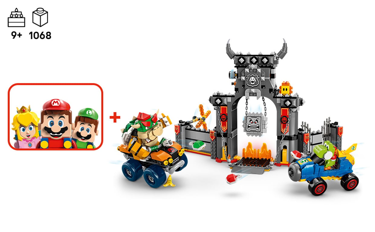 LEGO Super Mario Mario Kart™ — Bowser i jego zamek
