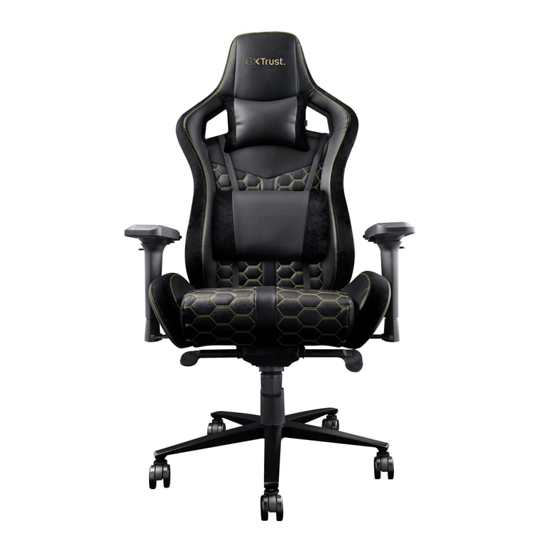 Trust GXT 712 Resto Pro Uniwersalny fotel dla gracza Czarny, Żółty