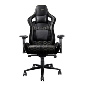 Trust GXT 712 Resto Pro Uniwersalny fotel dla gracza Czarny, Żółty