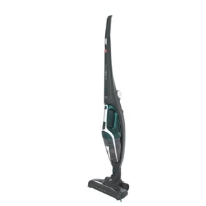 Hoover HF21F22 011 2-i-1-dammsugare med stativ, batteri, torrdammsugning, cyklonteknik, utan påse, 0,4 l, grå