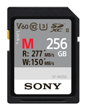 Sony SF-M256 256 GB SD UHS-II Klasa 10
