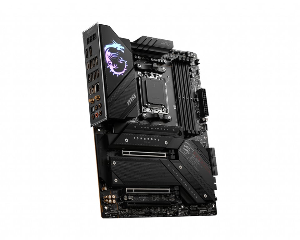 MSI MPG X670E CARBON WIFI AMD X670 Gniazdo AM5 ATX