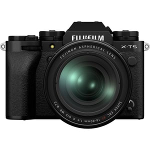 Fujifilm X-T5 + XF16-80mmF4 R OIS WR Spiegellose Kamera 40,2 MP X-Trans CMOS 5 HR 7728 x 5152 px Schwarz