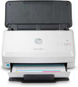 HP ScanJet Pro 2000 s2 Skanner med automatisk dokumentmatare, 600 x 600 DPI, A4, svart, vitt