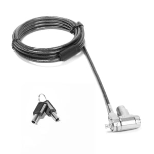 DICOTA D32178 zapięcie do kabli Srebrny 2 m