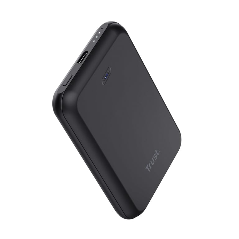 фото Зовнішній акумулятор (павербанк) Trust 5000mAh Magnetic Black (24877)