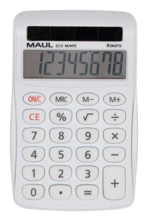 MAUL ECO MJ455 kalkulator Desktop Podstawowy kalkulator Biały