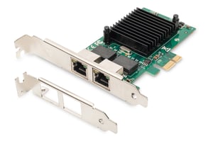 Digitus Dual-Gigabit-Ethernet-PCI-Express-Karte, 2-Port