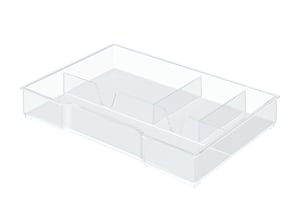 Leitz 52150002 Schubladeneinsatz, transparent
