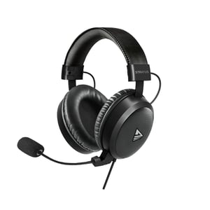 Savio Stratus Kopfhörer, kabelgebunden, Over-Ear, Gaming, schwarz
