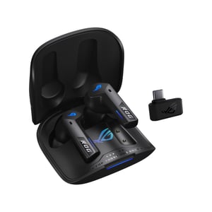 ASUS ROG Cetra True Wireless Speednova True Wireless Stereo (TWS) In-Ear Gaming Bluetooth Headset, Black