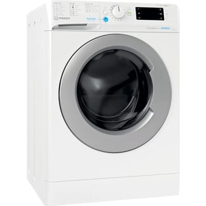 Indesit BDE 76435 9WS EE tvätt- och torktumlare, fristående, frontmatad, vit