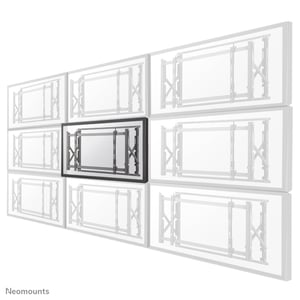 Neomounts LED-VW1750BLACK Halterung für Informationstafeln 139,7 cm (55") Schwarz