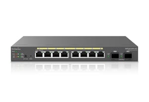 EnGenius EWS2910FP-FIT przełącznik sieciowy Zarządzany L2/L3 Gigabit Ethernet (10/100/1000) Obsługa PoE Szary