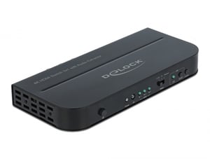 DeLOCK Przełącznik HDMI 3 x HDMI do 1 x HDMI wyjście 4K 60 Hz z Audio Extractor