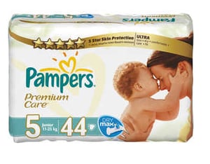 Pampers Premium Care, 5, 11–25 kg, 44 st.