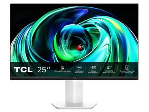 TCL 25G54 Computermonitor 63,5 cm (25") 1920 x 1080 px Full HD QLED Weiß