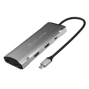 j5create JCD397 Wired USB 3.2 Gen 1 (3.1 Gen 1) Type-C Gray