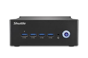 Shuttle Nano PC NT10H5 PC-storlek 1L Svart 125H Intel SoC