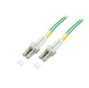 M-Cab 7003357 InfiniBand/Fiber Optic Cable, 15 m, LC, Green