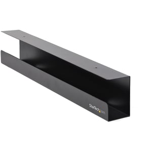StarTech UDCMTRAY Cable Organizer Desk Cable Tray, Black, 1 pc.