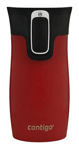 CONTIGO West Loop AUTOSEAL 300 ml Czarny, Czerwony Stal nierdzewna