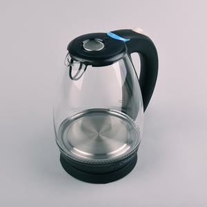 Feel Maestro MR057 Wasserkocher 1,7 l 2200 W Schwarz, Transparent