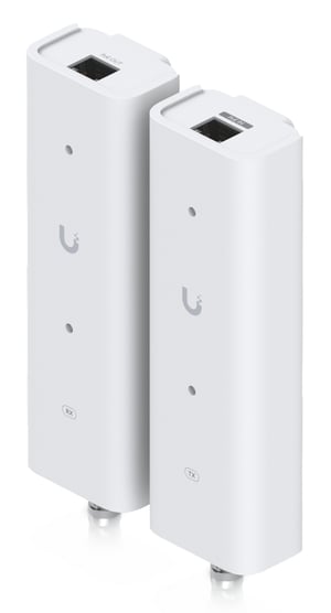 Ubiquiti UACC-Retrofit-PoE-2Wire Netzwerk-Sender und -Empfänger, weiß, 10, 100 Mbit/s