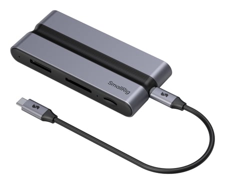 SmallRig 9 in 1 CFexpress A Przewodowa USB 3.2 Gen 2 (3.1 Gen 2) Type-C Czarny, Szary