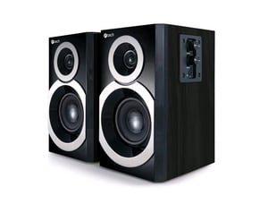 Genius Computer Technology SPK-310B Lautsprecher, schwarz, kabelgebunden, 20 W