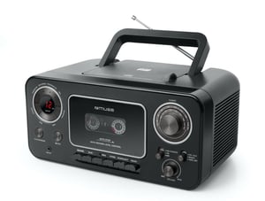 Muse M-182 RDC Analog FM, MW Black
