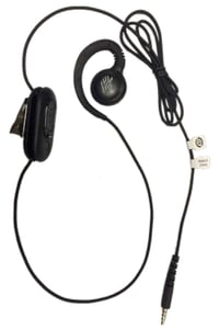 Zebra HDST-35MM-PTT1-02 Kopfhörer/Headset, kabelgebunden, In-Ear, Büro/Callcenter, schwarz