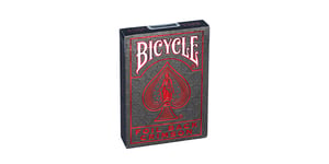 Bicycle METALLUXE CRIMSON RIDER BACK karta do gry