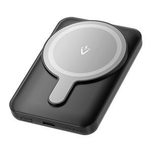 Vention FHSB0 powerbank 5000 mAh Trådlös laddning Svart
