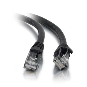 C2G 83181 kabel sieciowy Czarny 1 m Cat5e U/UTP (UTP)