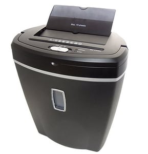 Peach PS500-50 Aktenvernichter, Kreuzschnitt, Schwarz