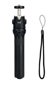JJC TP-ET1 Tripod for Digital/Analog Cameras, 3-Leg, Black