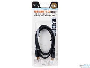 NATEC NKA-0471 kabel HDMI 1 m HDMI Typu A (Standard) Czarny