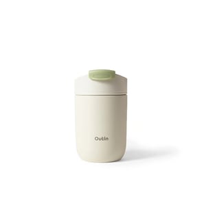 Outin OT-TUM-01-SW kubek podróżny 350 ml Piaskowy Stal nierdzewna