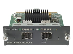 HPE FlexNetwork 5500/5120 2-portars 10GbE SFP+-modul för 10 Gigabit Ethernet-nätverksswitchar