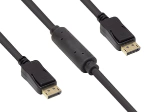 Alcasa 4810-150G kabel DisplayPort 15 m Czarny