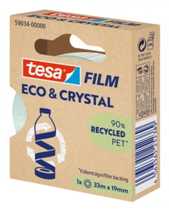 TESA Eco & Crystal Zierklebeband 10 m, transparent