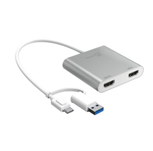 j5create JCA365 extern grafikkort USB 3840 x 2160 px Silver