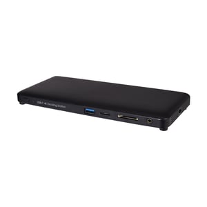 V7 DOCKUCPT3D Wired USB 3.2 Gen 2 (3.1 Gen 2) Type-C Docking Station, Black