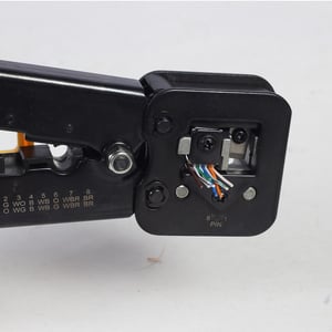 Gembird T-WC-05 zaciskarka kablowa Scyzoryk Czarny, Czerwony, Żółty