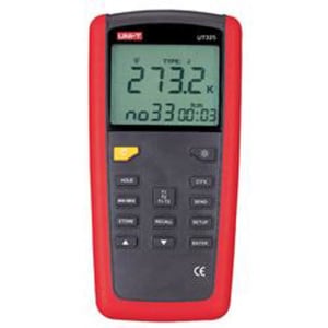 Uni-Trend UT325 Ambient Temperature Thermometer, Pocket Size, Gray, Red