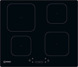 Indesit IS 15Q60 NE Schwarz Einbau 59 cm Induktionskochfeld mit 4 Kochzonen